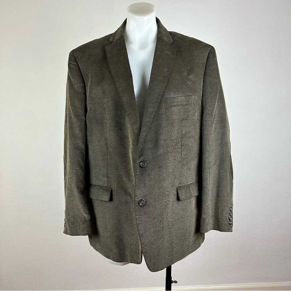 Ralph Lauren 3XL Corduroy Sport Coat w/ Elbow Patch Detail
